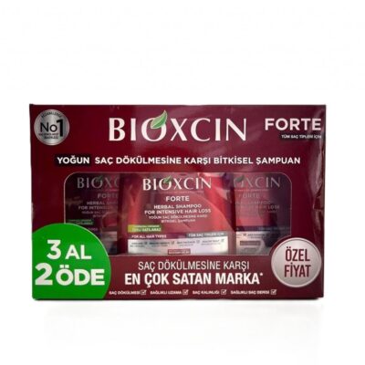 شامپو بیوکسین فورت ضد ریزش (BIOXCIN Forte) | قدرتمندترین فرمول برای ریزش شدید مو