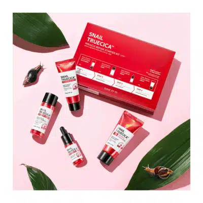 کیت معجزه ترمیمکننده پوست حلزون سام بای می قرمز | Snail Truecica Miracle Repair Starter Kit