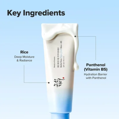 ضدآفتاب برنج و ویتامین B5 بیوتی آف جوسان SPF50
