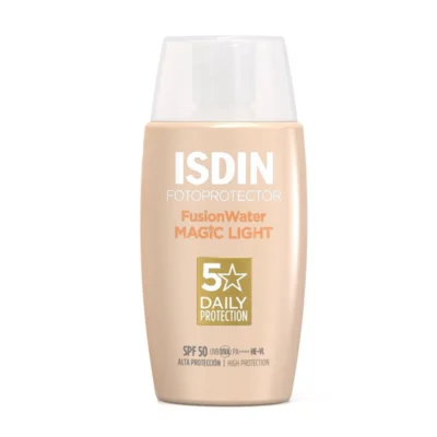 خرید ضدآفتاب فیوژن واتر مجیک ایزدین SPF50 لایت