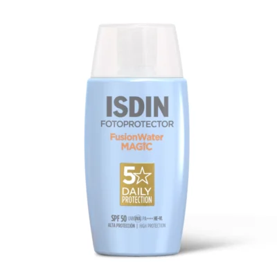 خرید ضدآفتاب فیوژن واتر مجیک ایزدین SPF50 بی رنگ