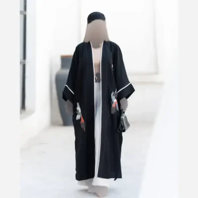 مانتو عبایی طاووس