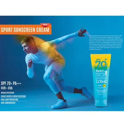 ضدآفتاب ورزشی کازمو SPF70
