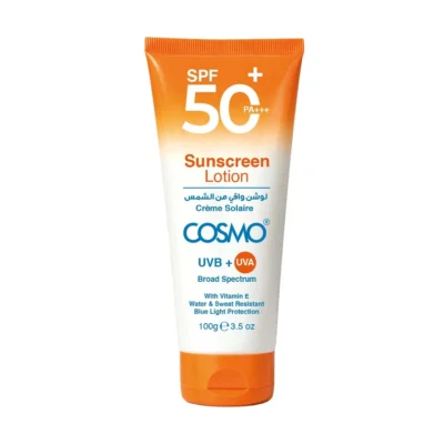 خرید لوسیون ضدآفتاب آبرسان کازمو SPF50