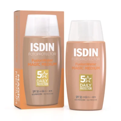 خرید ضدآفتاب فیوژن واتر مجیک ایزدین SPF50 مدیوم