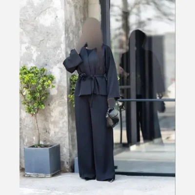 کت و شلوار  خانم گل