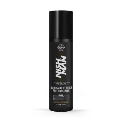 خرید اسپری کانسیلر ریشه مو نیشمن مدل Black