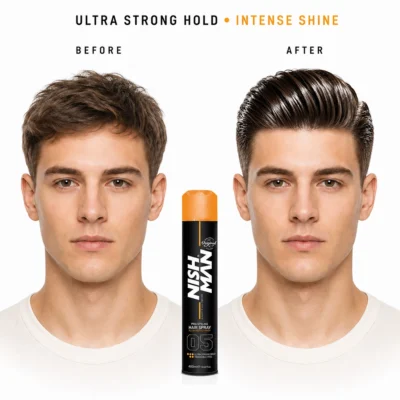 اسپری حالت دهنده مو Strong نیشمن مدل 05
