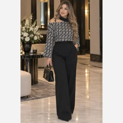شومیز مجلسی زنانه ساتن زارا مدل فندی مناسب تا سایز 46